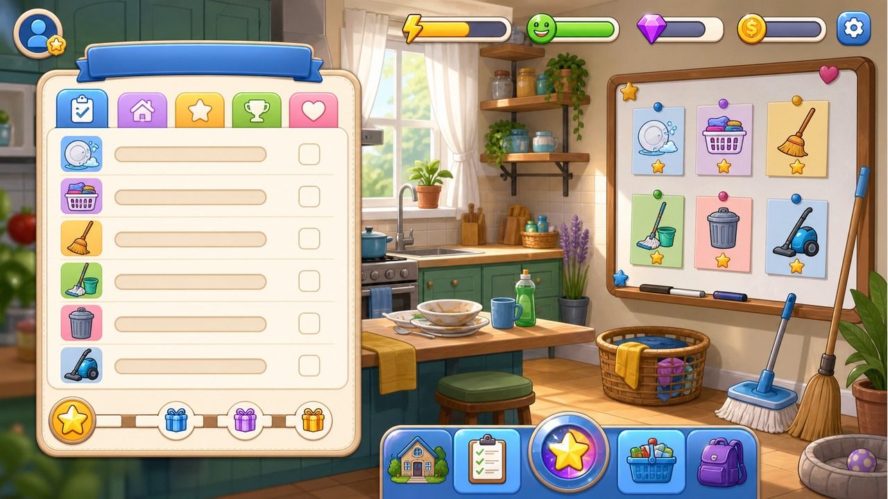 家务：HouseChores House Chores 玩法截图 4
